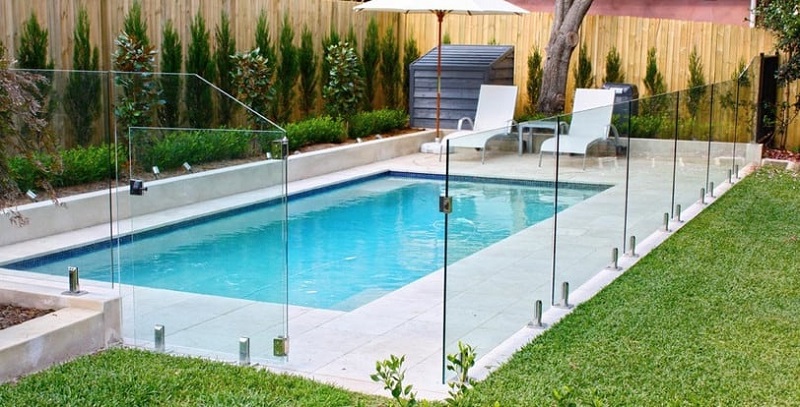 clôture piscine verre sans poteau Aqua